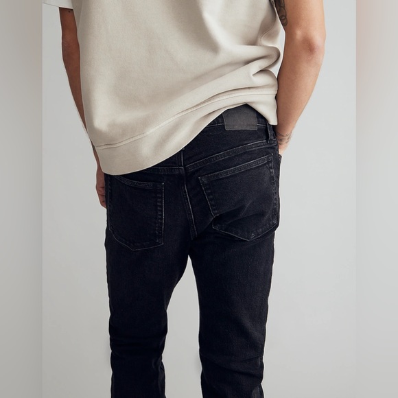 Madewell Men’s Athletic Slim Jeans Black Size 28x32, 30x32, 31x32 NWT - Picture 5 of 14